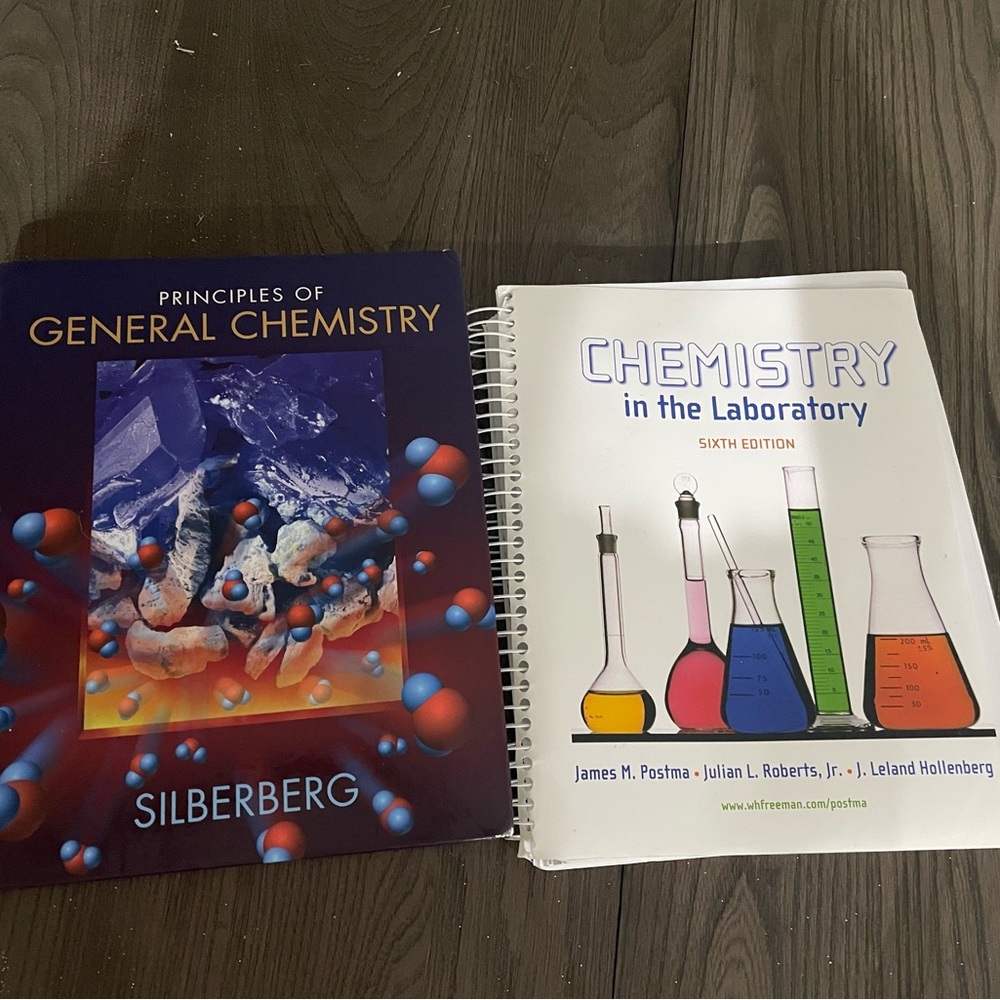 Chemistry in the laboratory and principles of chemistry book Set